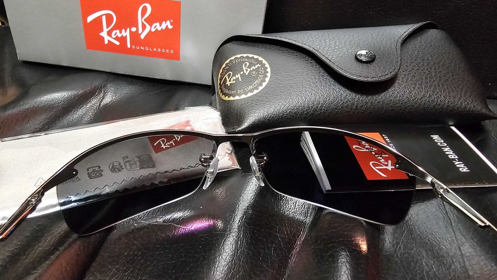 Ochelari de soare barbati Ray-Ban RB3183 004/82 Polarizati, noi