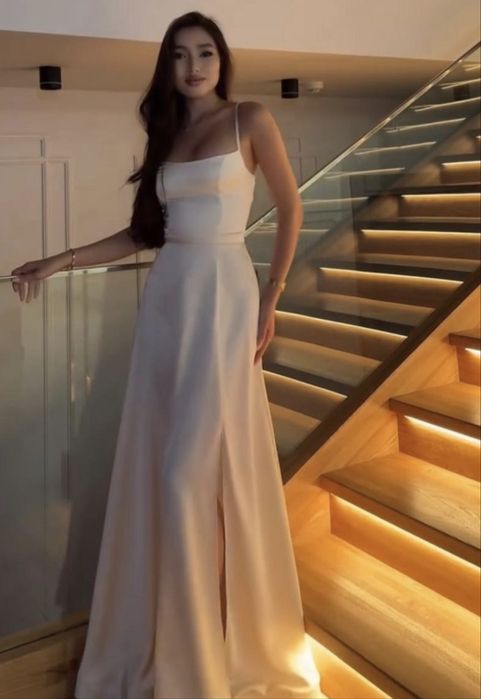 платье на завязках