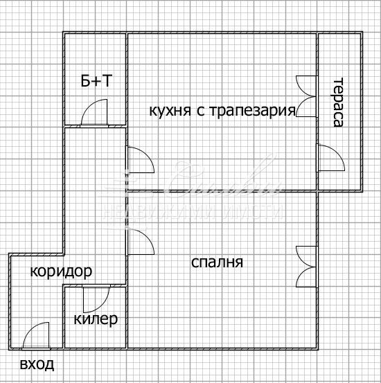 ТУХЛЕНА гарсониера НОВО строителство - кв. Център!