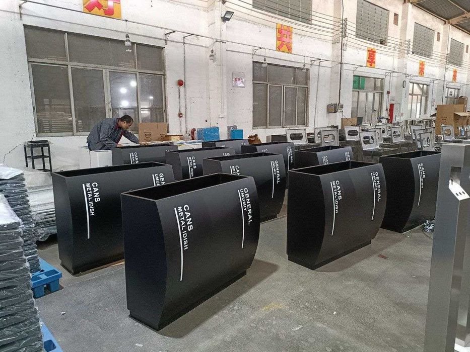 Уличные урны-пепельницы из нержавеющей стали