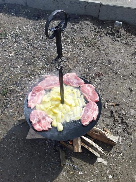 Grătar disc pentru friptura