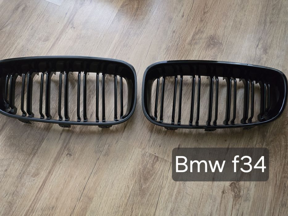 Grile nari duble Bmw seria 3 GT f34