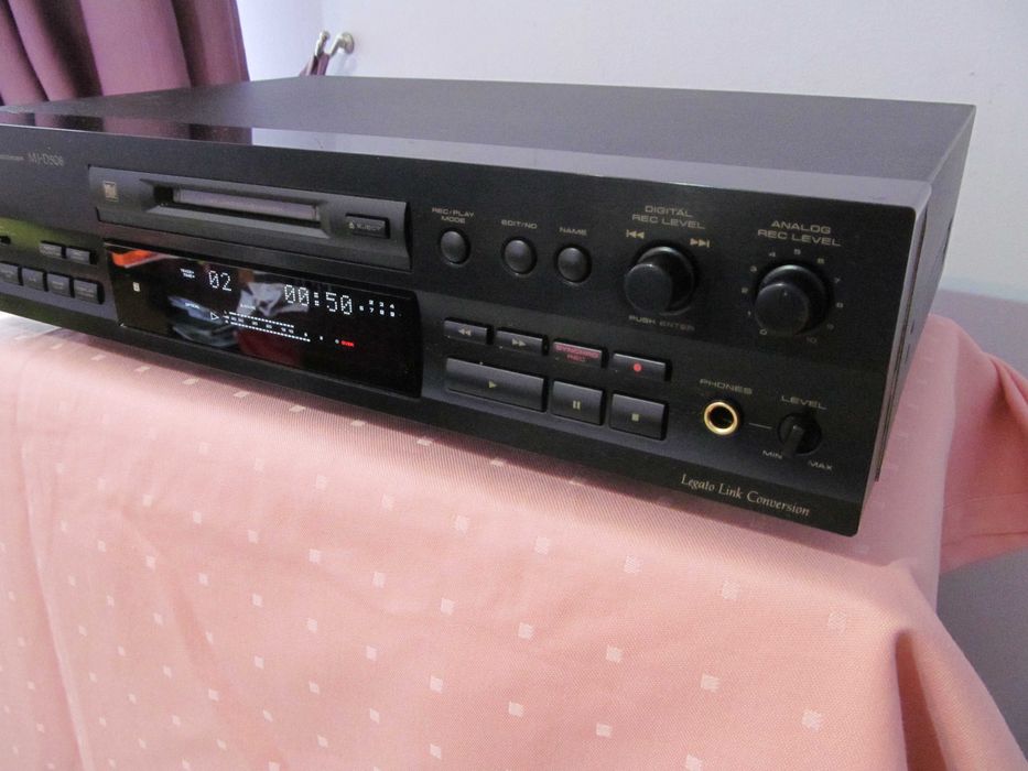 rezervat PIONEER MJ-D508 minidisc , obiect de colectie vintage , jucarie audio