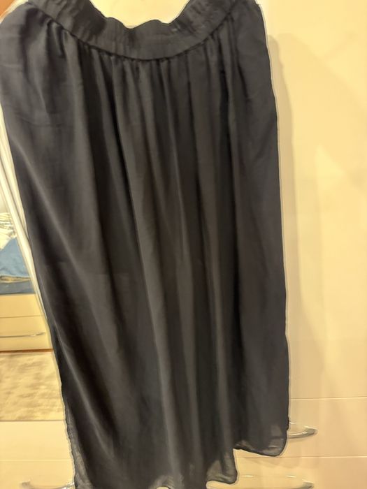 Дамска дълга черна пола Mango