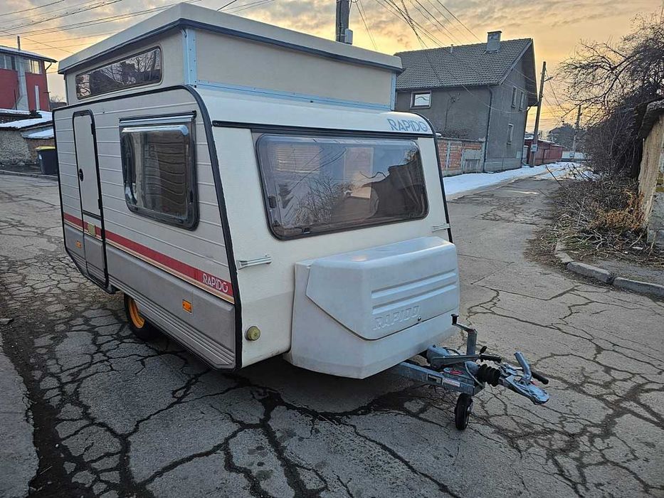 Запазена каравана нов внос от Холандия RAPIDO 750kg