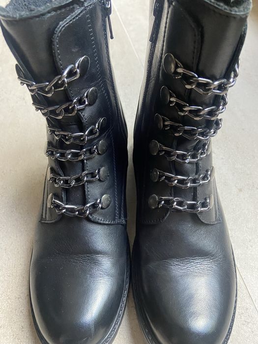 Зимни боти, естествена кожа, р-р 36