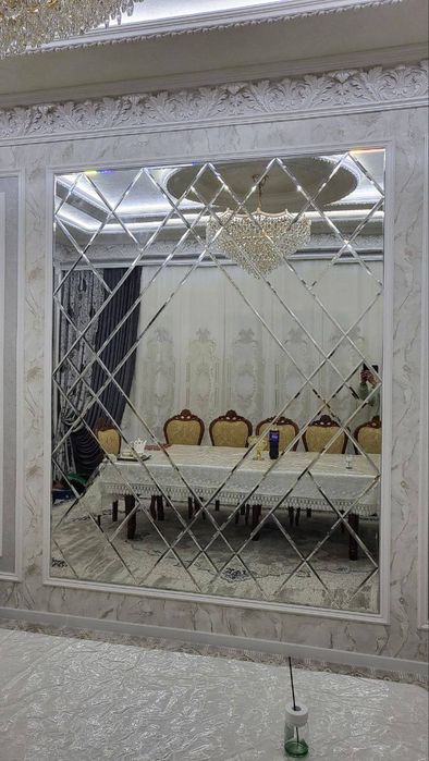 Ромбикли дизайн ойналар