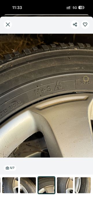 Roti de iarna Vw T5, T6, Multivan Transporter Caravelle 215/65/16C