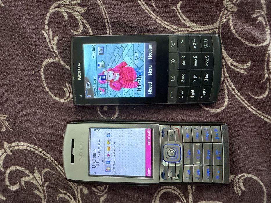 Lot  10 telefoane de colectie NOKIA E50 X3 02 si reparati/piese samsung s6 xiaomi nfc 64 gb