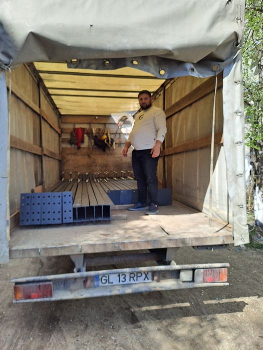 Schimb hala structura metalica 12x20x4 cu auto