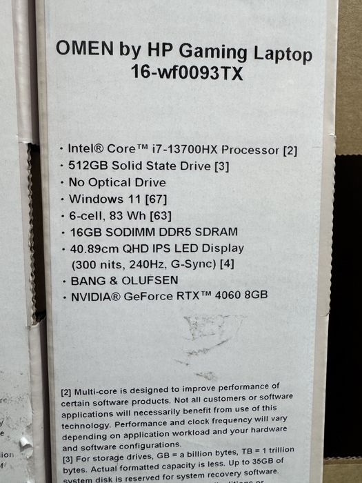 HP Omen 16 i7-13700HX
