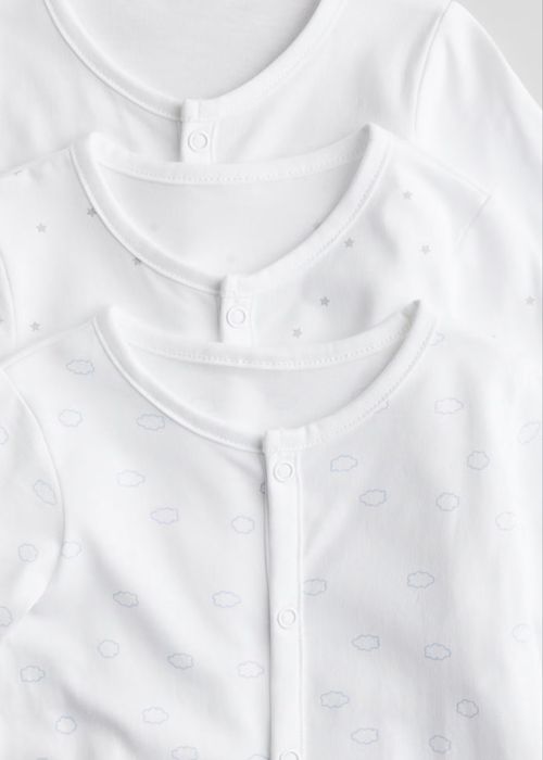 Новый набор слипов-пижам H&M 4-6 мес.