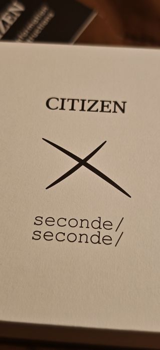 Citizen Tsuyosa Limited Edition seconde/seconde
