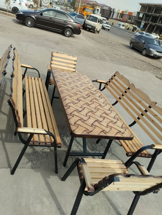 Дачный стол стул 2 метр