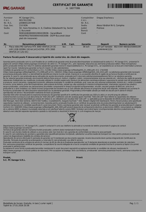 Nvidia RTX 3060 12GB