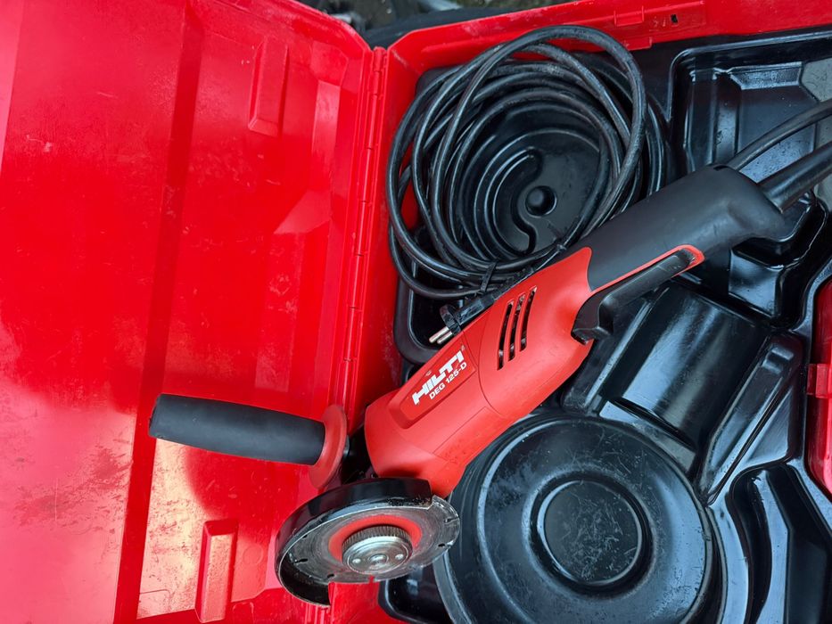 Polizor unghiular Hilti DEG125D+ rotopercutor Hilti TE-500 AVR/TE60ATC