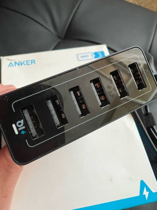Зарядна станция Anker 60 w.Apple и Samsung. Нова!