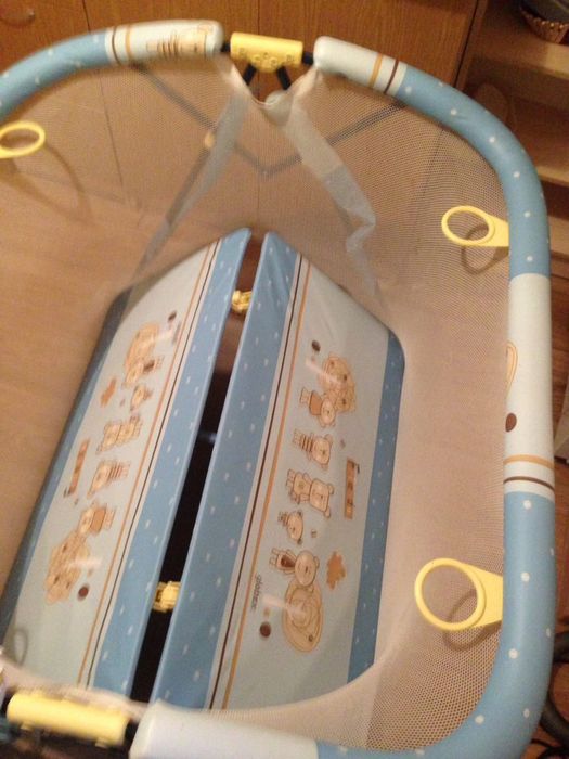 Манежка складная детская