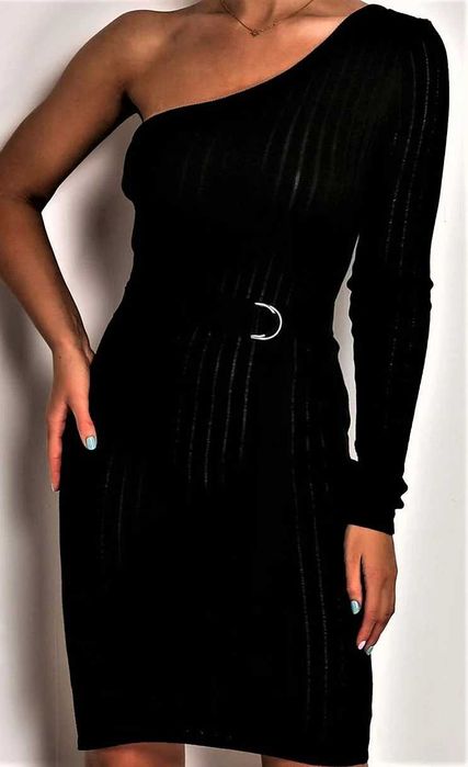 Официална рокля, Къса елегантна рокля, Секси рокля, Синя рокля