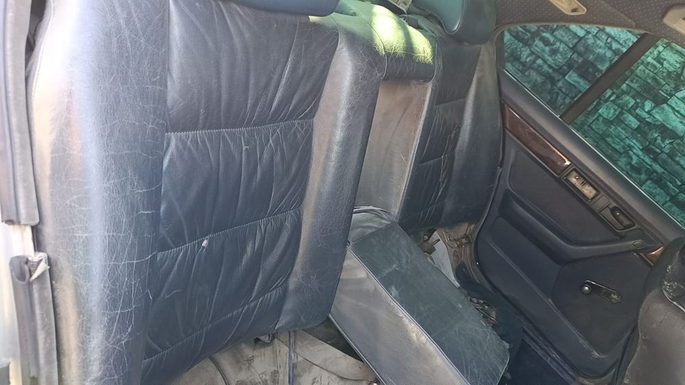 Кожанные седения с подогревом е34