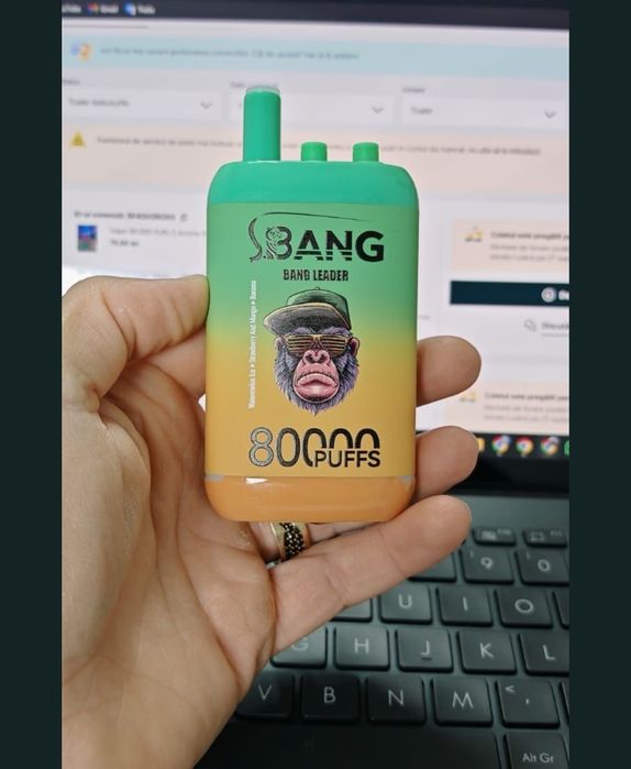 Vape 80.000 Puffs 3 Arome Reincarcabil