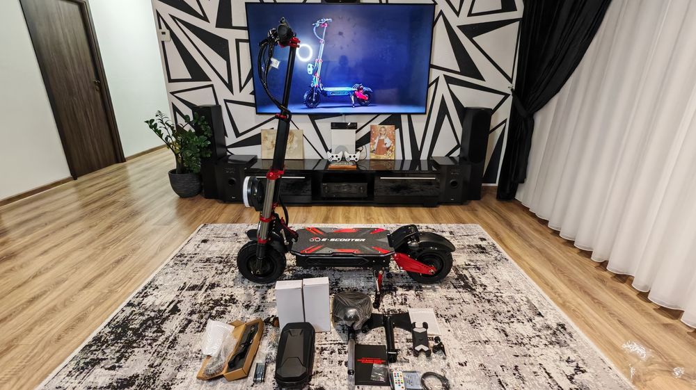 Trotineta electrica boyueda s5 60v 38ah  6000w