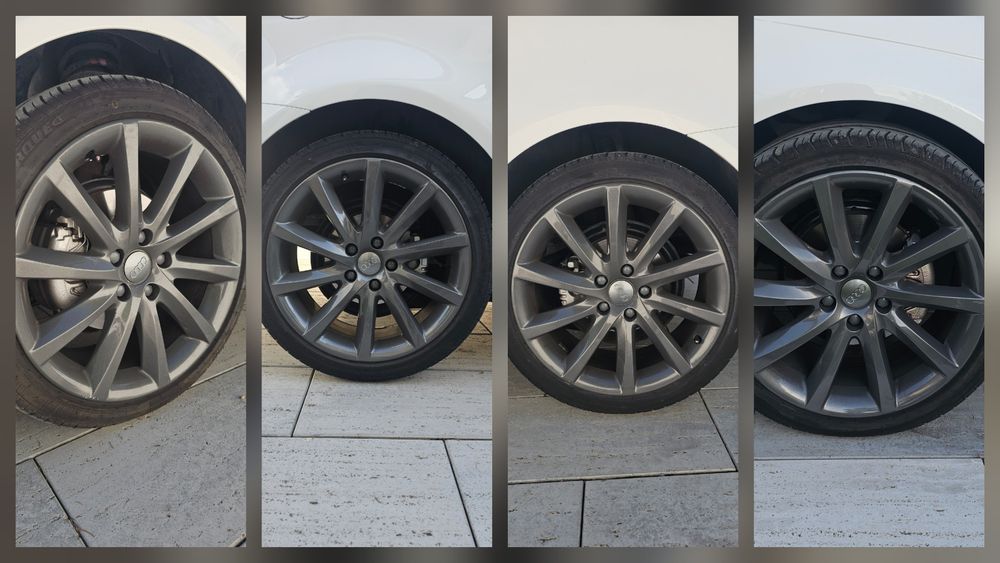 Jante Audi VW VAG R18 - model Samarkand - gri gunmetal - ca noi