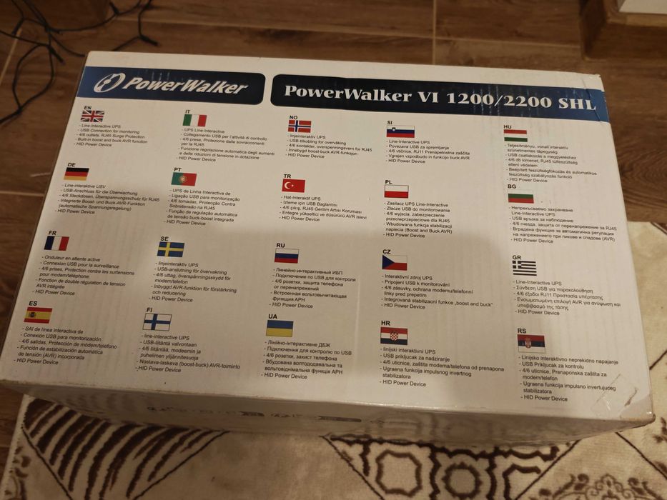 UPS BlueWalker PowerWalker VI 1200 \ 2200