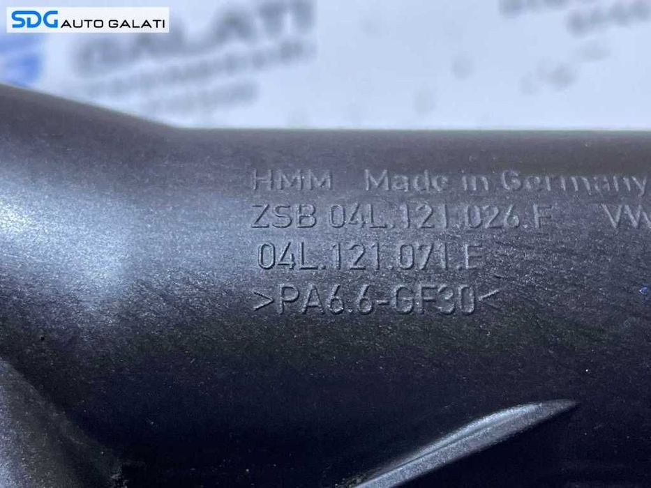 Tub Tubulatura Corp Carcasa Termostat Apa Motor Audi Q3 2.0 TDI 2015 - 2018 Cod 04L121026F