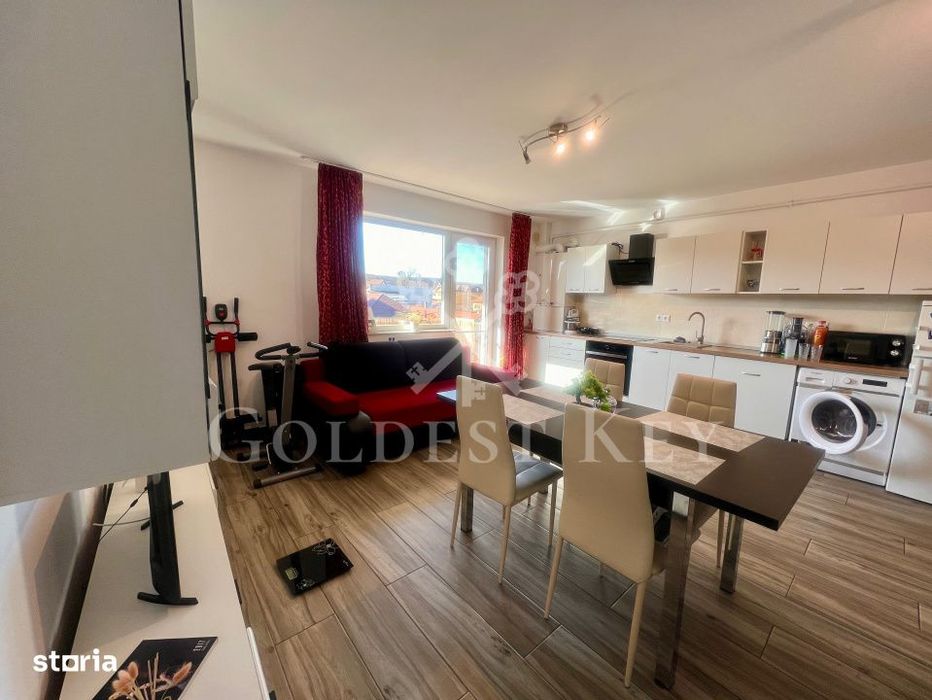Apartament cu 2 camere, balcon si  parcare subterana