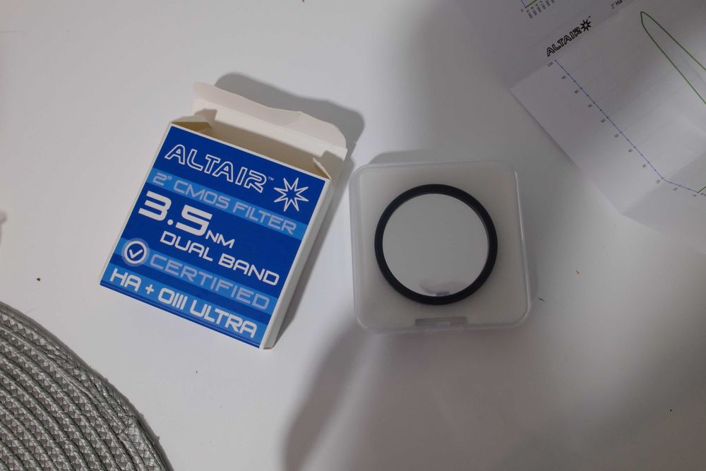 Филтър за Астро Камера - Altair Astro Ha/Oiii 3.5nm 2inch