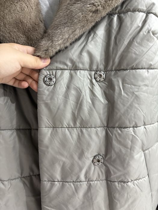 Куртка от Loreta с норковым воротником (НОВЫЙ)