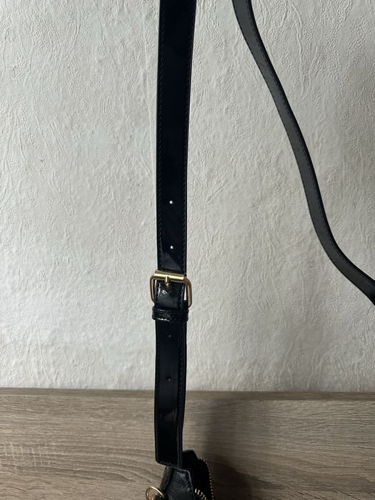 Нова черна средна чанта +подарък