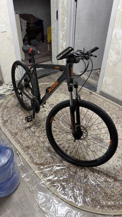 XDS hacker 700 с шинами schwalbe 3 на 9