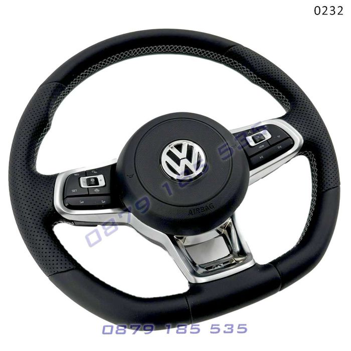 R Line Спортен волан Volkswagen Golf 7 8 Polo Scirocco Tiguan Passat