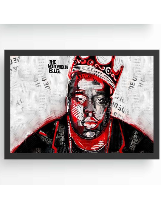 Rap постер с рамка