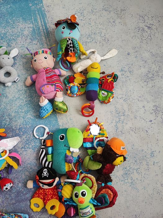 8 seturi  cu cite 4 jucarii lamaze si alte firme