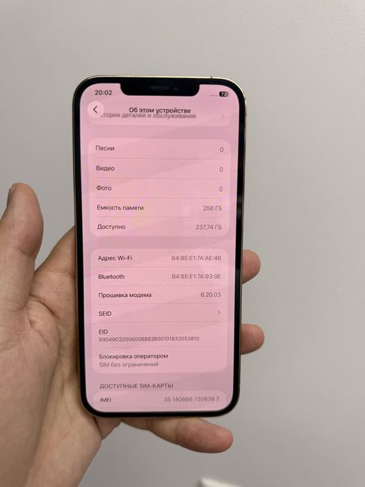 Iphone 12 pro max 256 Gb