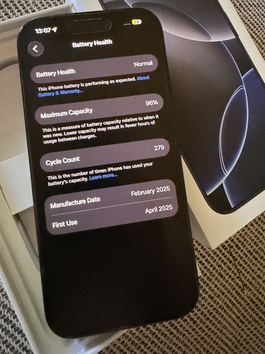 IPhone 16 Pro, 128gb