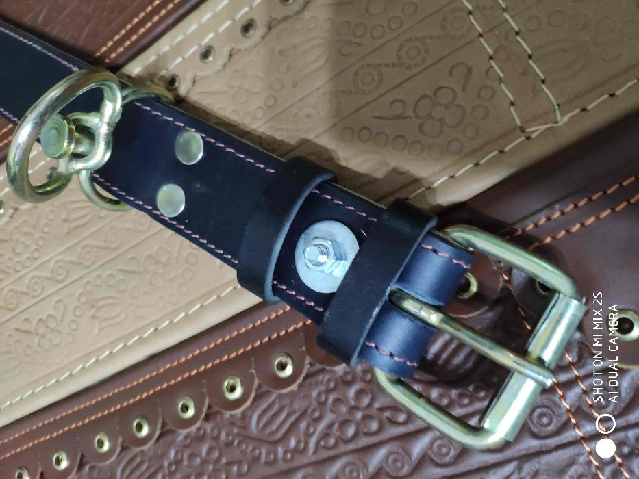 colier BOVINE | articol premium, fabricat din piele ⟣GARANTIE ⁴⁸