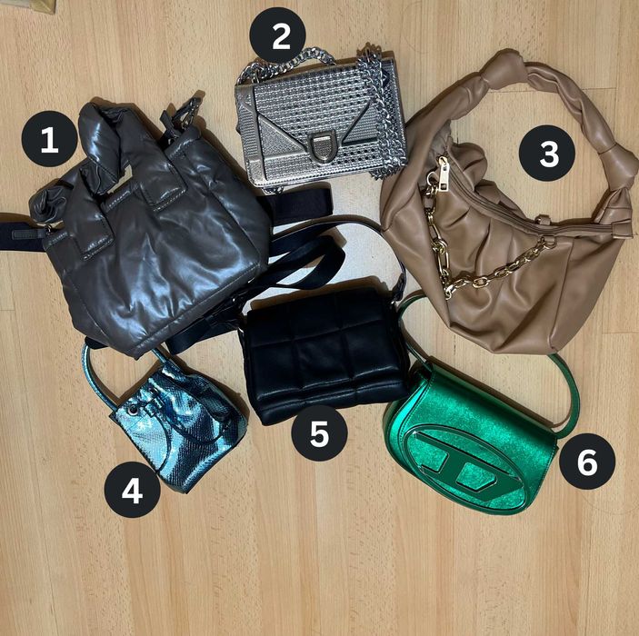 Дамска чанта Zara, Mango, Desigual и др.