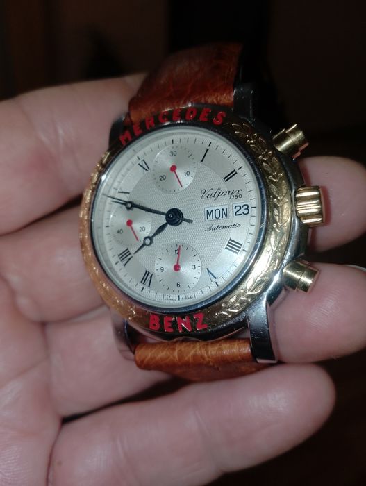 Vind ceas elvețian valjoux 7750 făcut pentru iubitori de Mercedes Benz