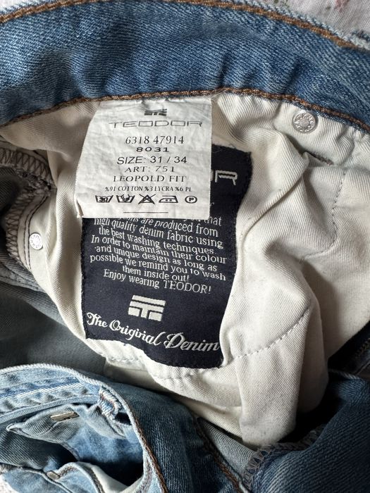 Мъжки дънки Teodor Jeans Leopold Slim Fit