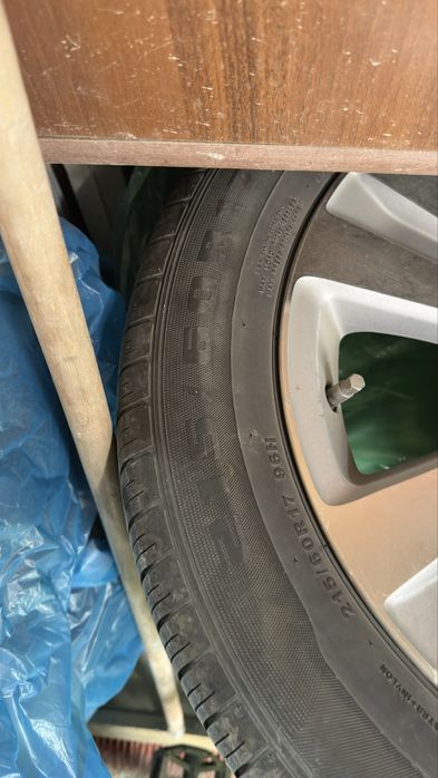 Резина лето. 215/60 R17