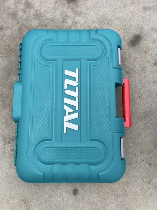 Set scule Total pe acumulator ,bormasina,impact,polizor