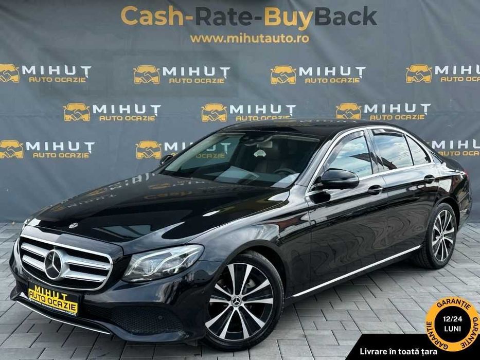 Mercedes E-Klasse 2.0 Diesel (195 CP) 2017 Euro6 | Rate fixe | Garantie