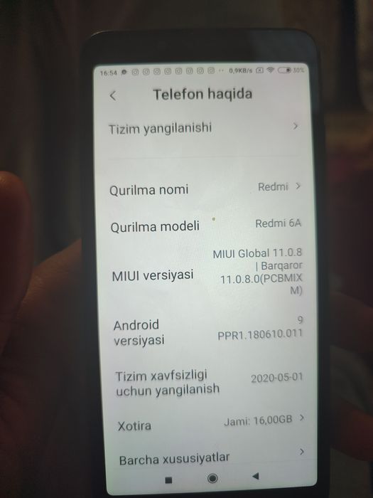 Redmi 6a sotiladi