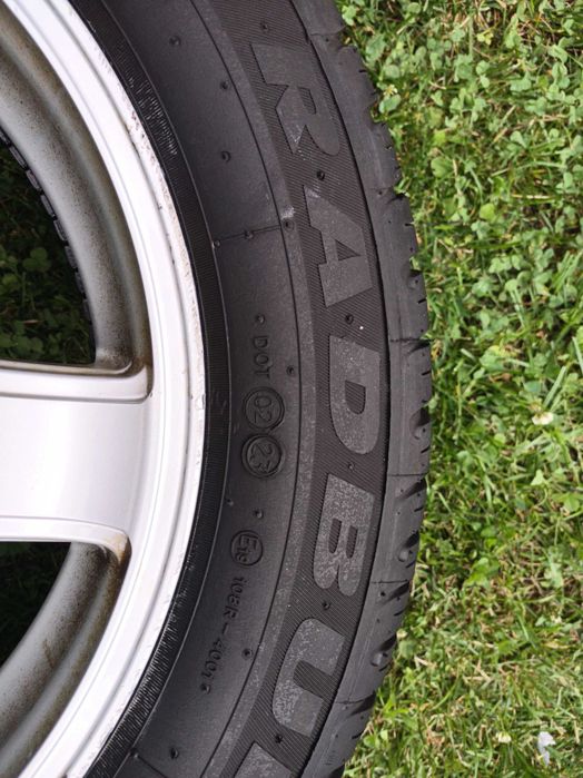 4 roți complete (anvelope vară) compatibile auto VW si Skoda