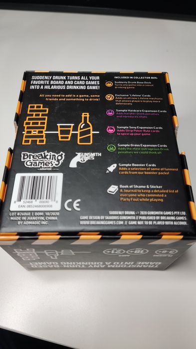 Joc Suddenly Drunk's Box of Bad Ideas