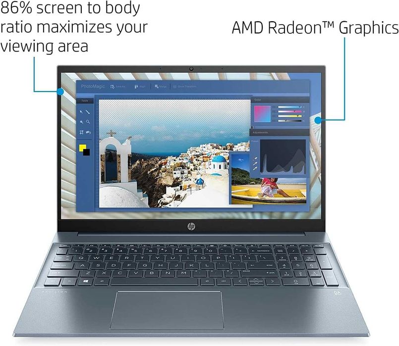 HP Pavilion 15.6" FHD iPS Ryzen 7-5700U |8GB | 512GB SSD